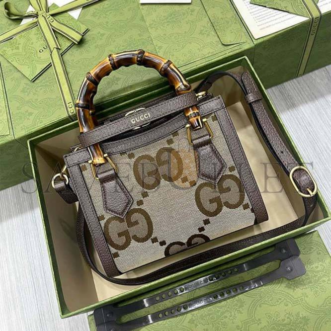 G*u*i diana jumbo gg mini tote bag 655661 (22*16*10cm)